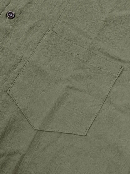 Summer Linen Shirt & Shorts Set Breathable