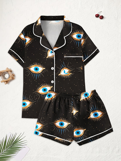 Evil Eye Shorts Set
