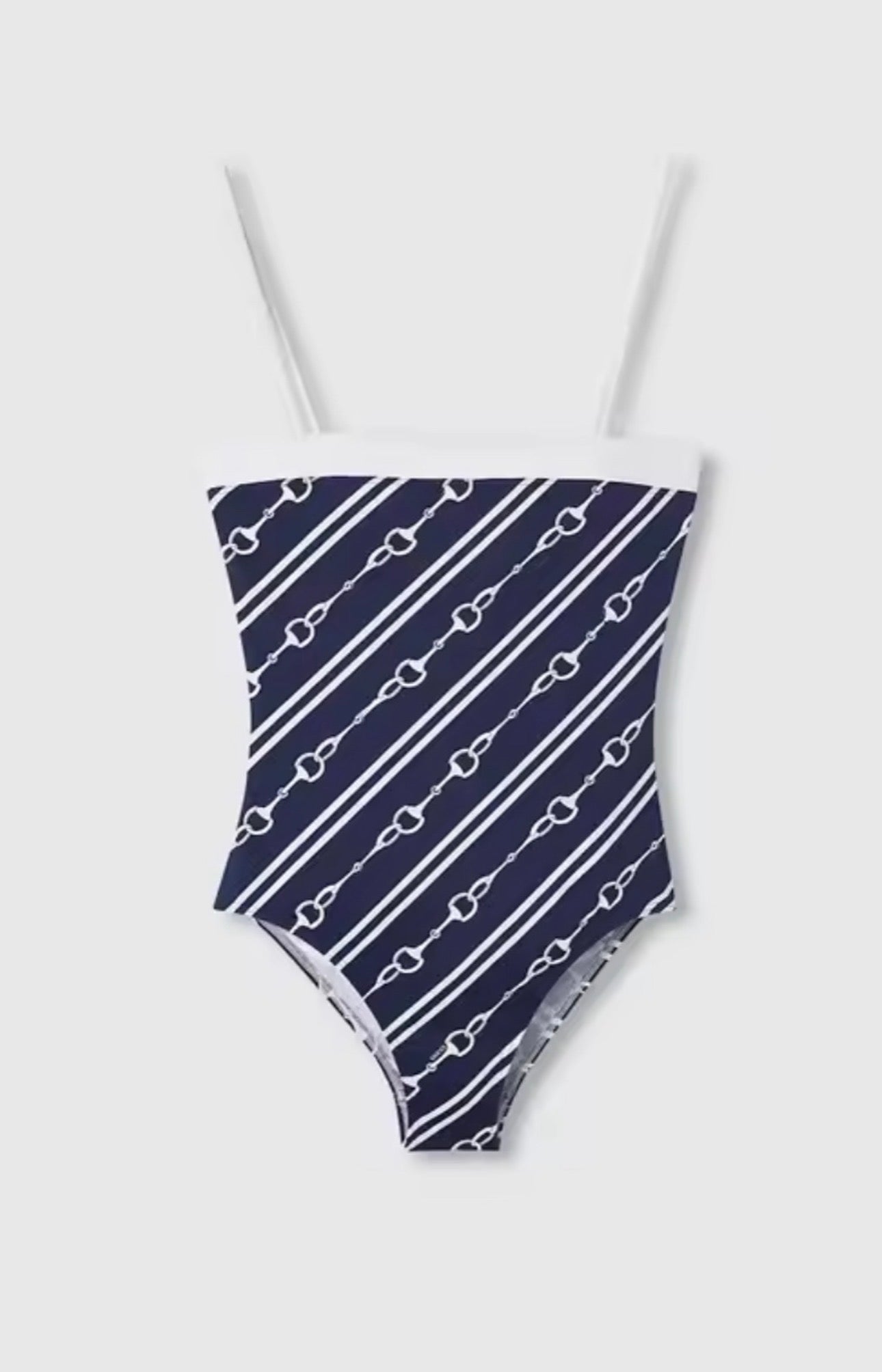 Navy blue swim suit