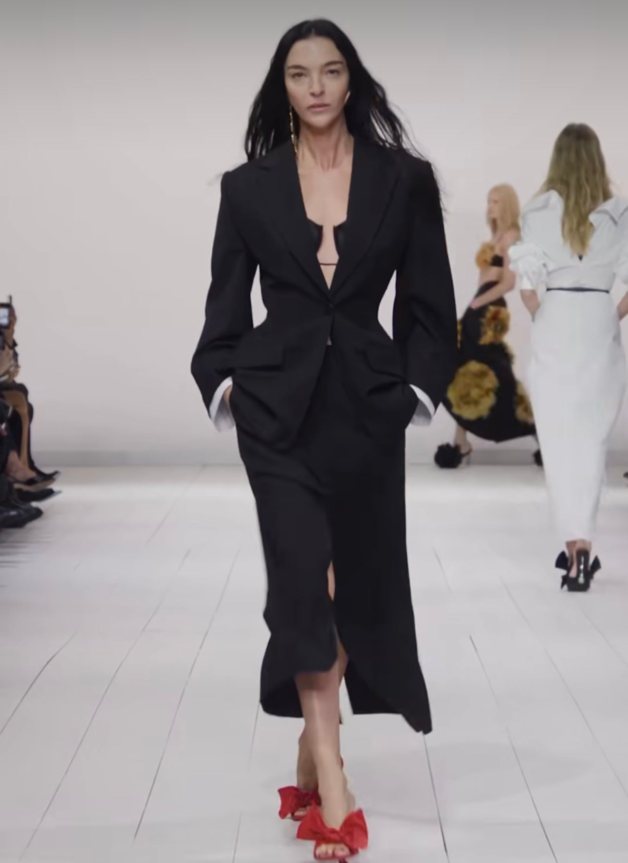 Celebrity Denim Zip dress