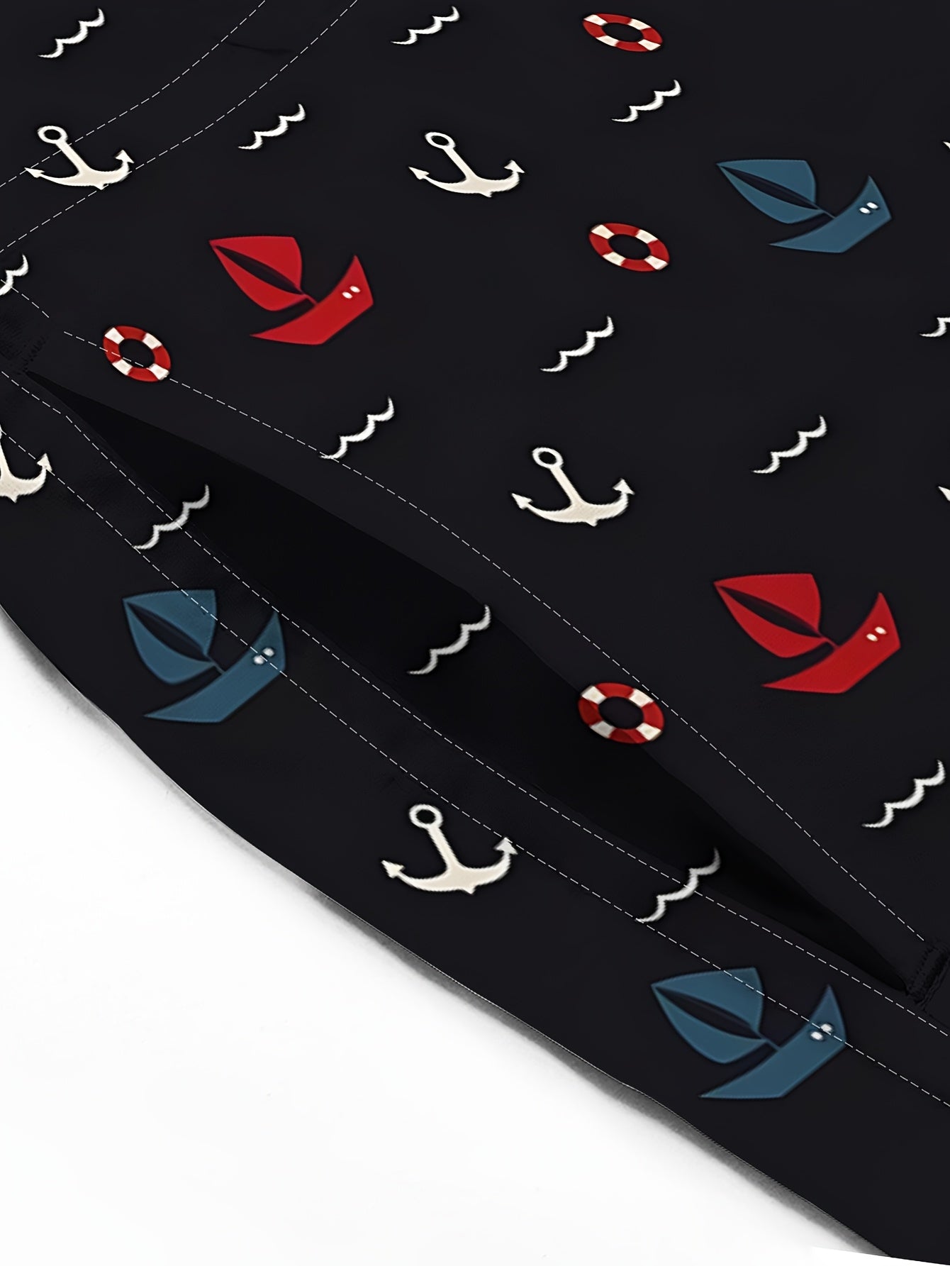 Men's Casual Quick-Dry Swim Trunks with Pockets