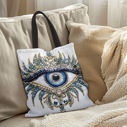 Stylish Evil Eye Pattern Handbag