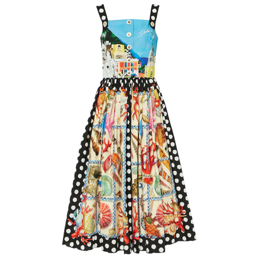 2025 Summer Print Dress