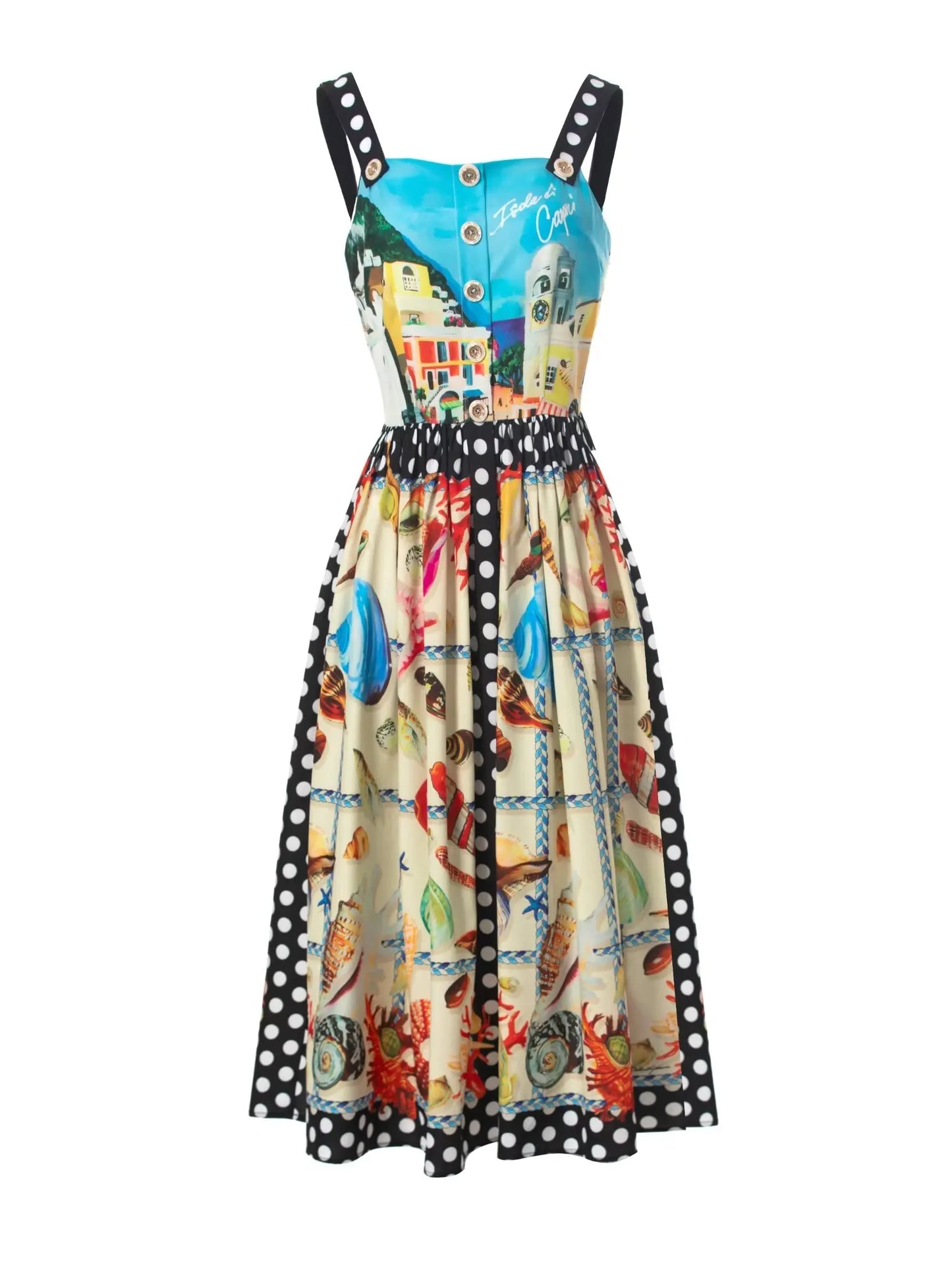 2025 Summer Print Dress