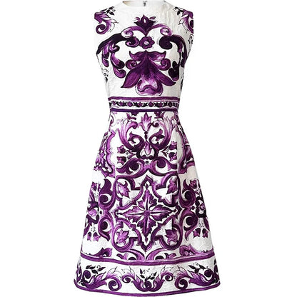 Purple Dolce ss25 dress