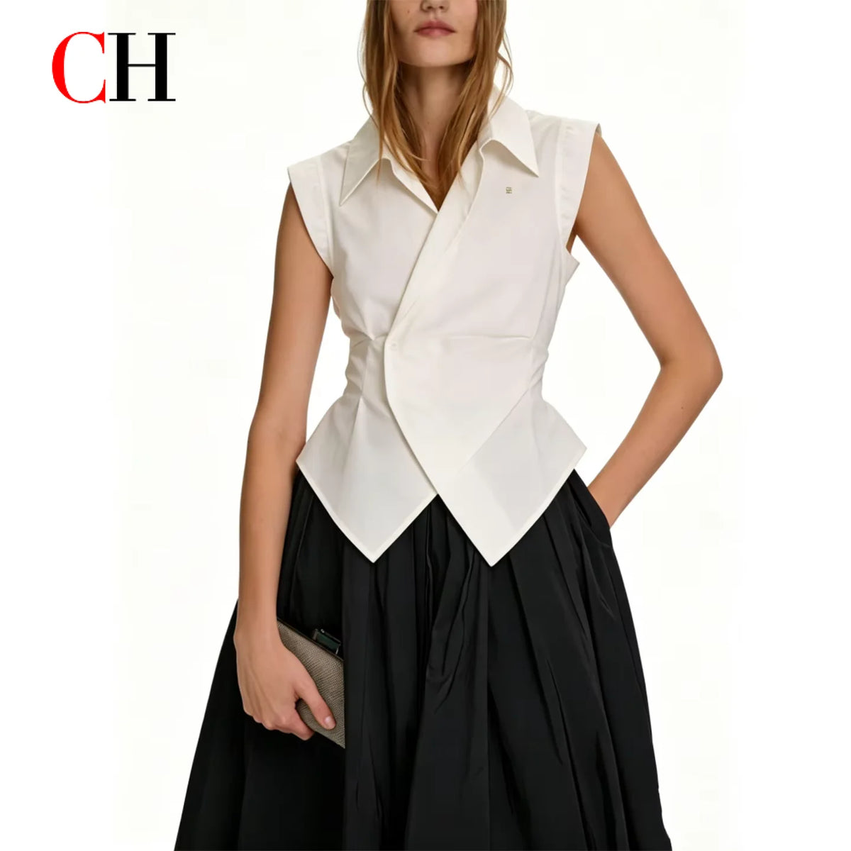 CH Metal Logo Sleeveless Shirt