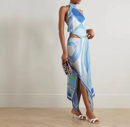 1 Pucci Vibes Skirt Set