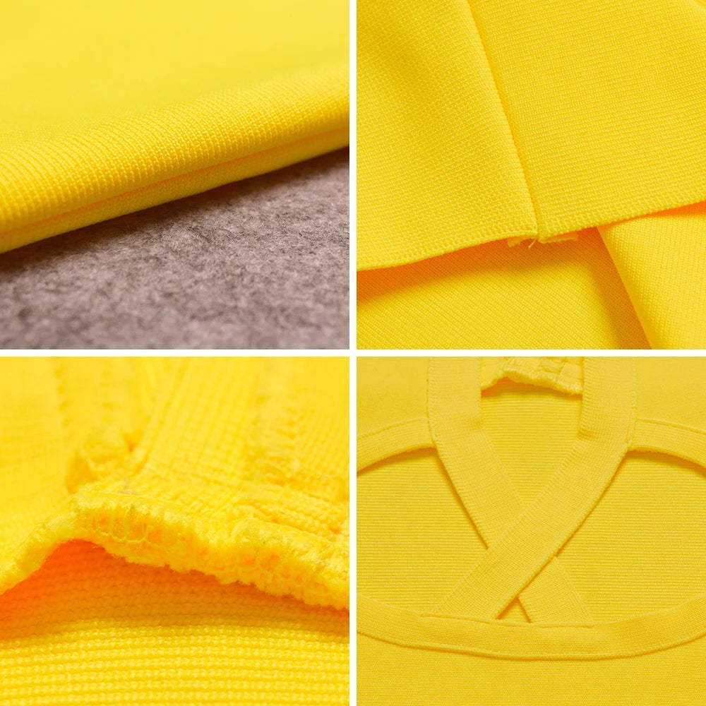 Halter Keyhole Bandage Dress