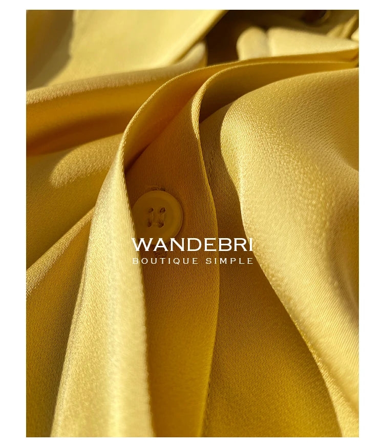 Stylish Elegant Turn Down Collar