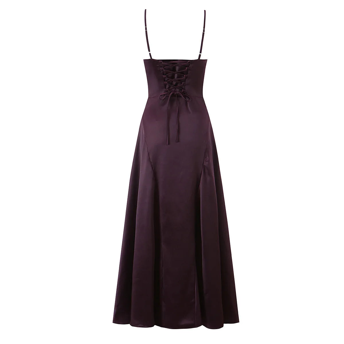 Sexy Heavy Satin High End Summer Spaghetti Strap Women Casual Maxi Long Dress Elegant Ladies Party Club Dress 2026