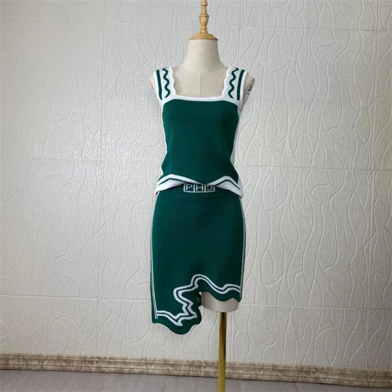 ph5 Wavy vibes skirt Asymmetrical posh - Shellss