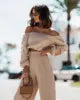 Holiday Lounge Wear Creped