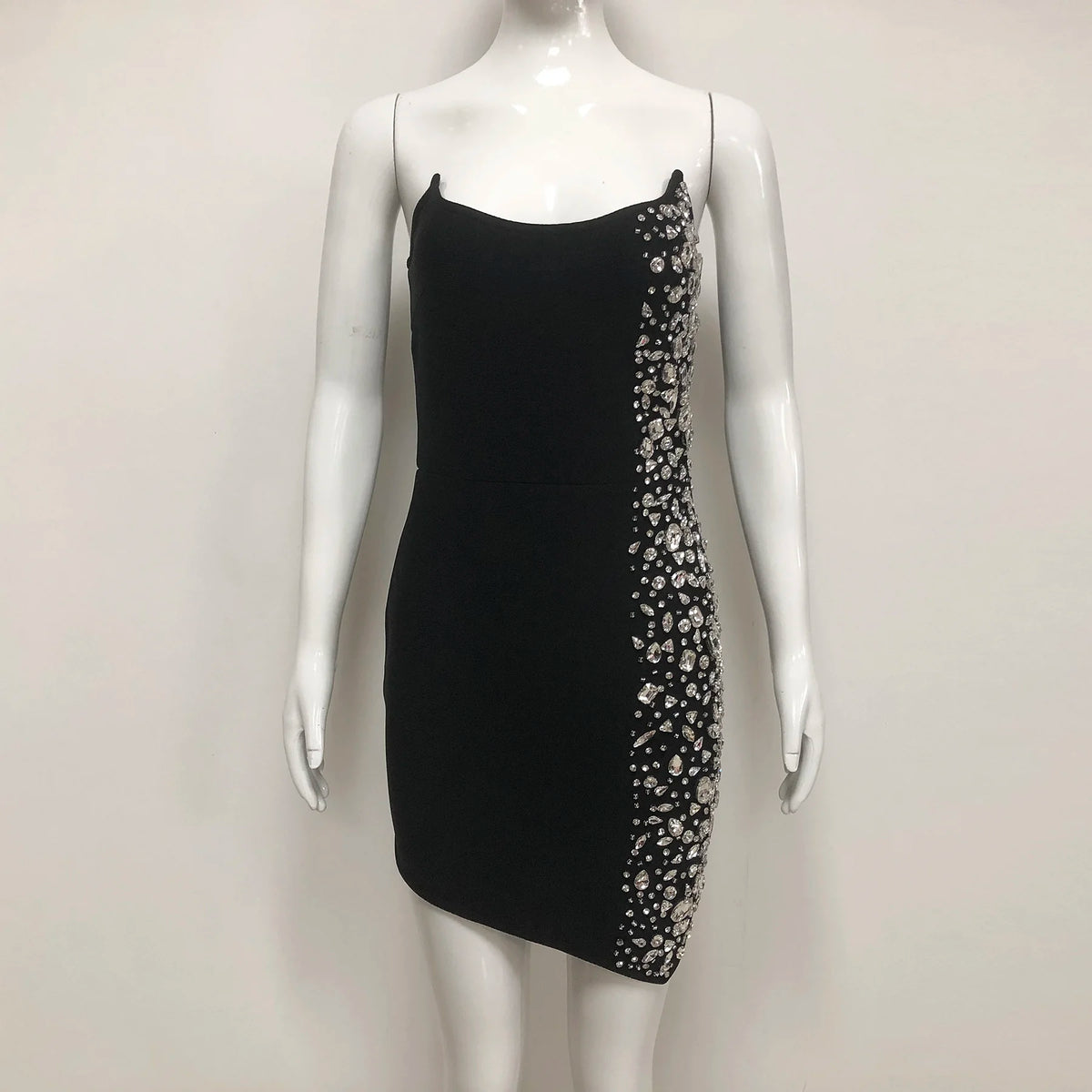 Party Mini Dress with gorgeous rhinestones