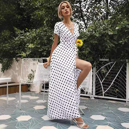 Long slit Dress