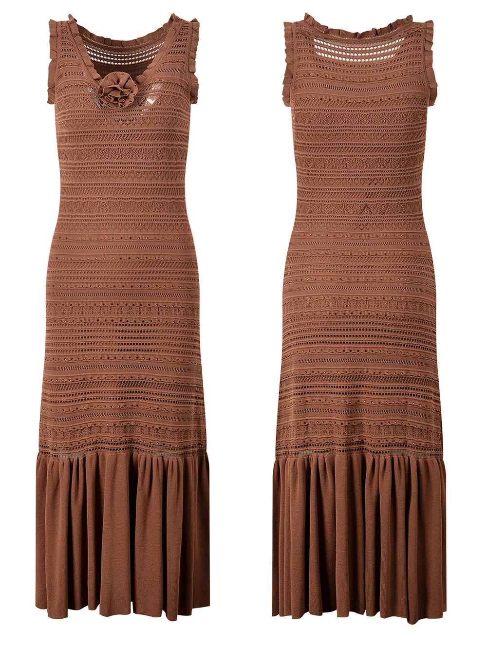 Sandro Knit Midi Bodycon