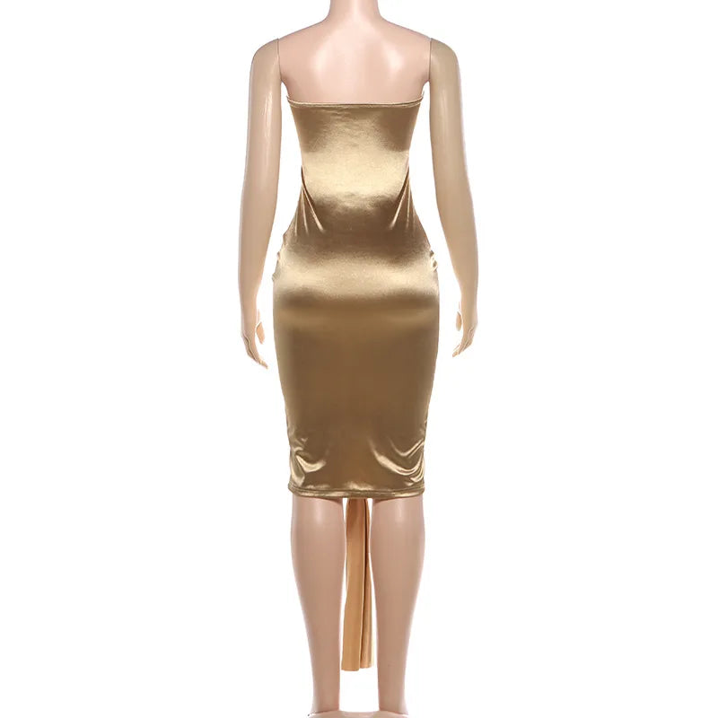 Party Strapless Bodycon
