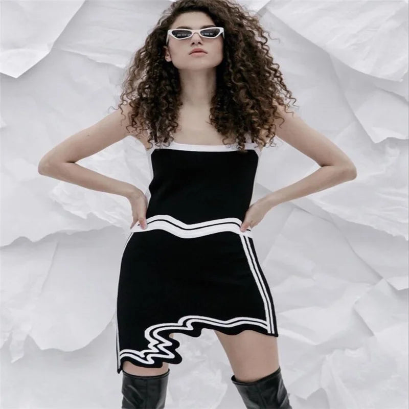 ph5 Wavy vibes skirt Asymmetrical posh - Shellss