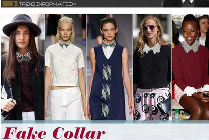 Embellished shirt collar- The royals collection