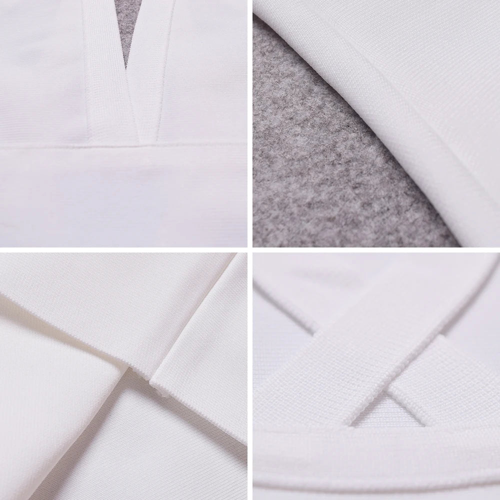 Halter Keyhole Bandage Dress