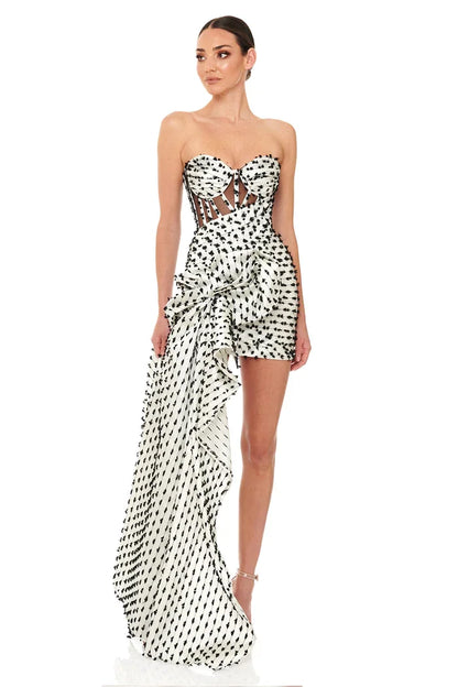Cut Out Asymmetrical party dress
