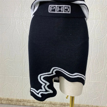 ph5 Wavy vibes skirt Asymmetrical posh