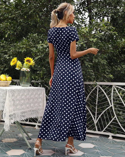 Long slit Dress