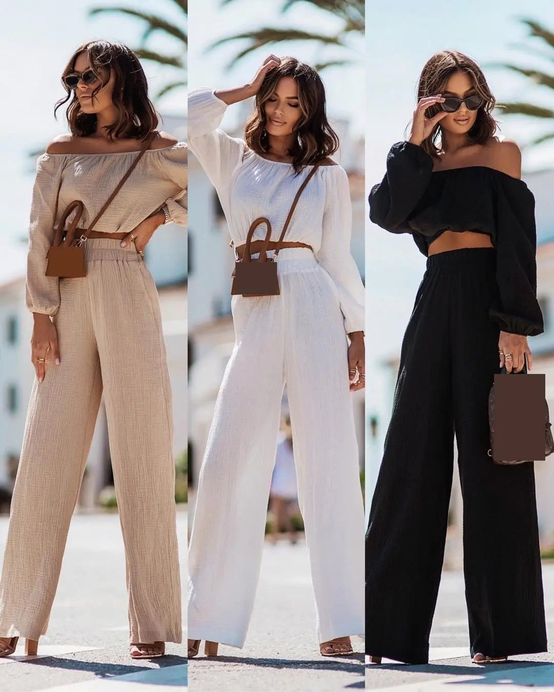 Holiday Lounge Wear Creped