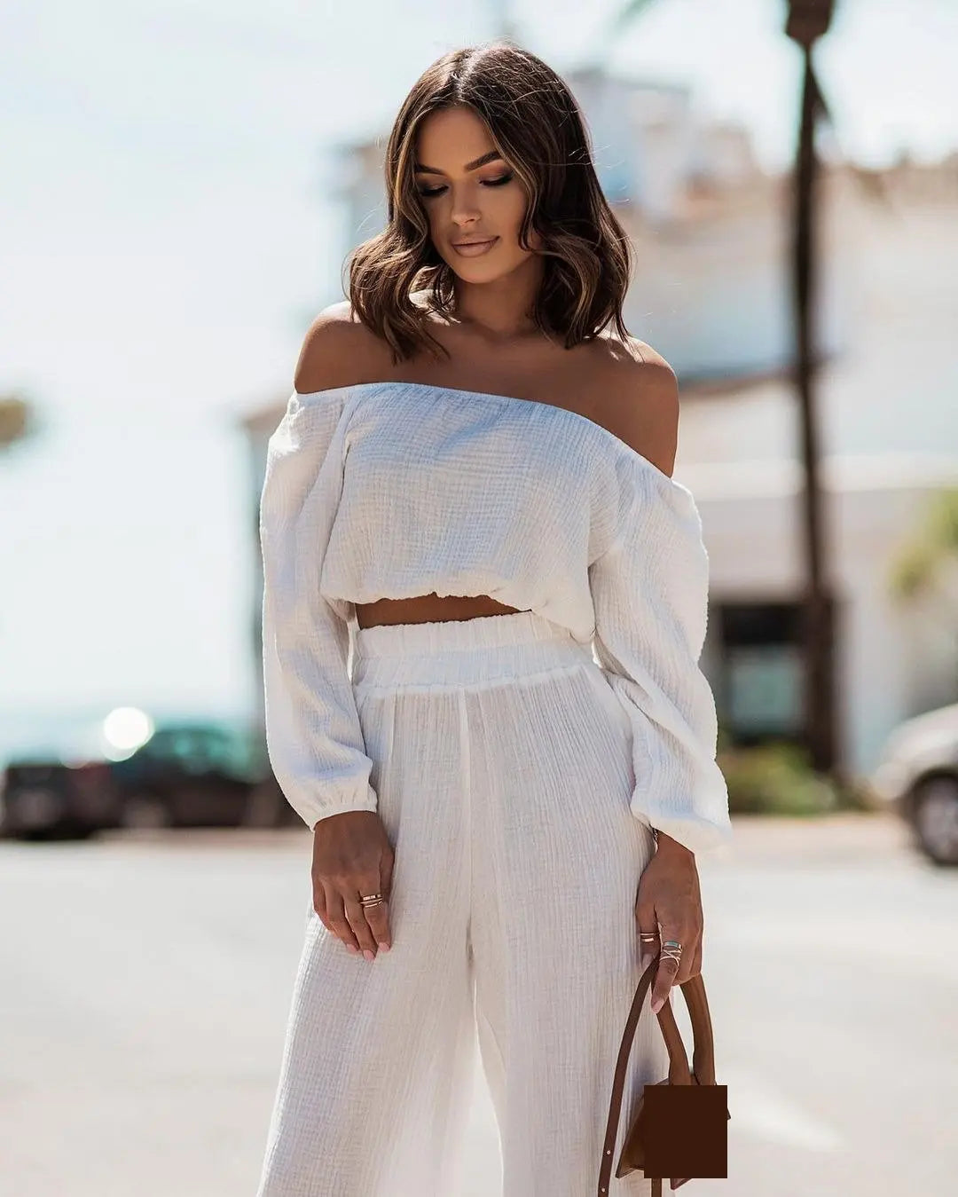 Holiday Lounge Wear Creped