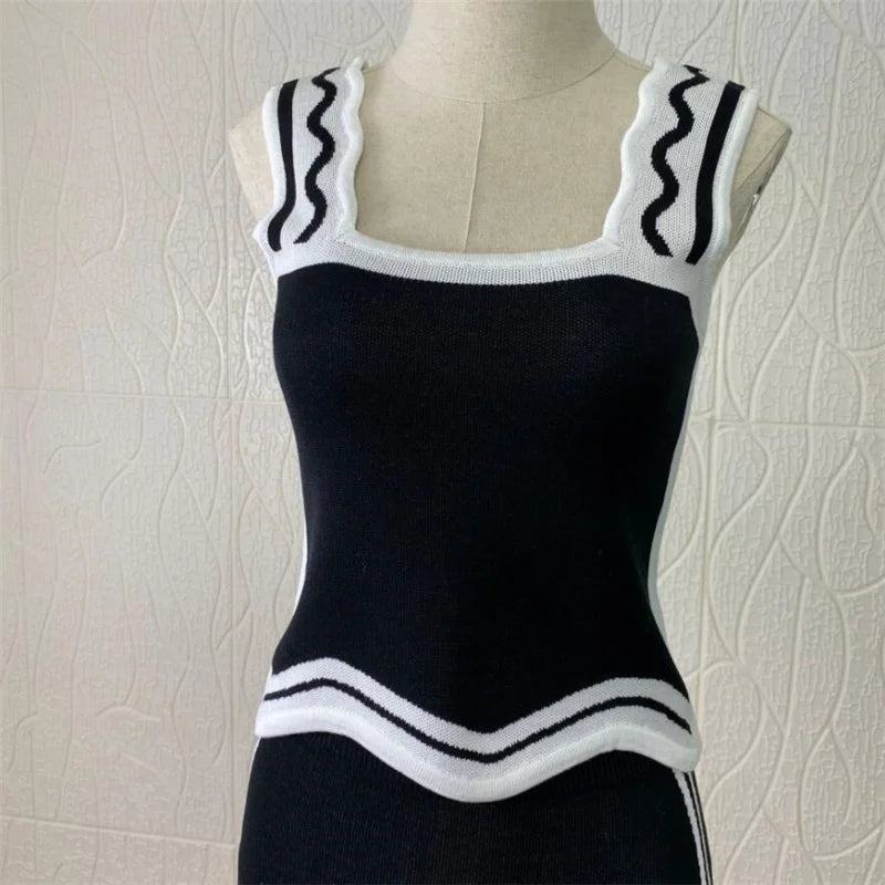 ph5 Wavy vibes skirt Asymmetrical posh - Shellss