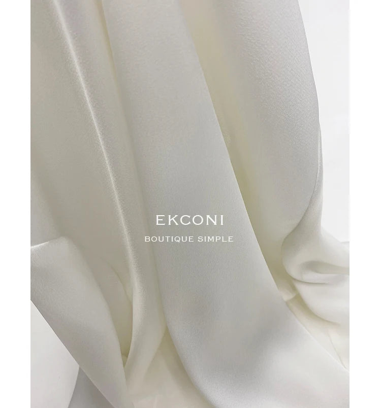 Stylish Elegant Turn Down Collar