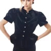 Elegant Puff Short Sleeve Top