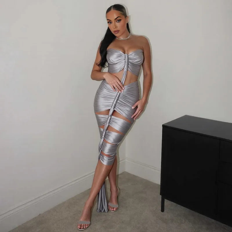 Party Strapless Bodycon