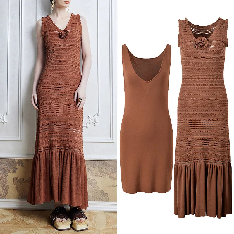 Sandro Knit Midi Bodycon