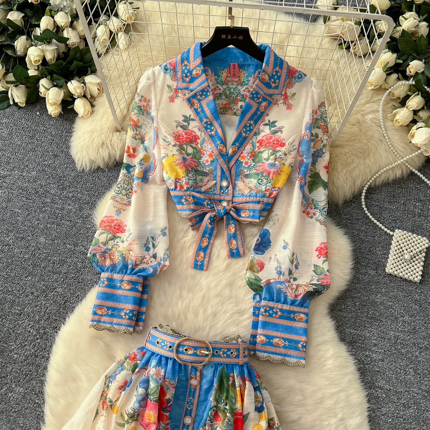 A-line Skirts Set