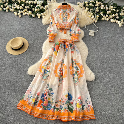 A-line Skirts Set