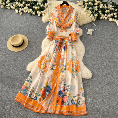 A-line Skirts Set