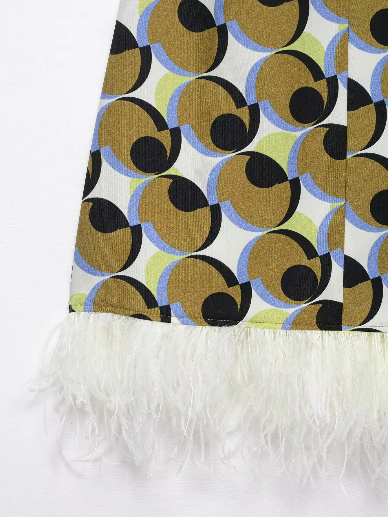 Panache Geometric Celebrity Feather piece