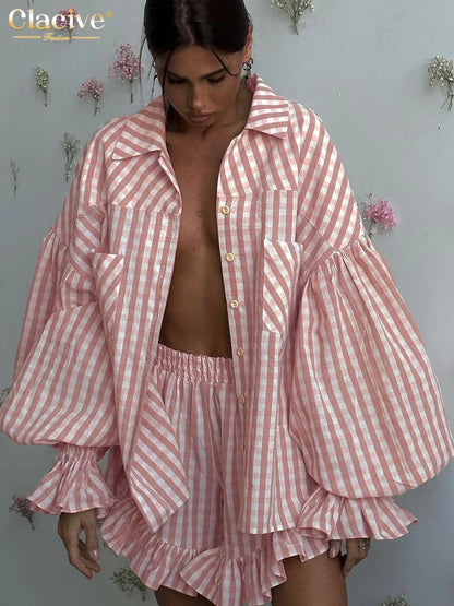 Loose Stripe 2 Piece Sets