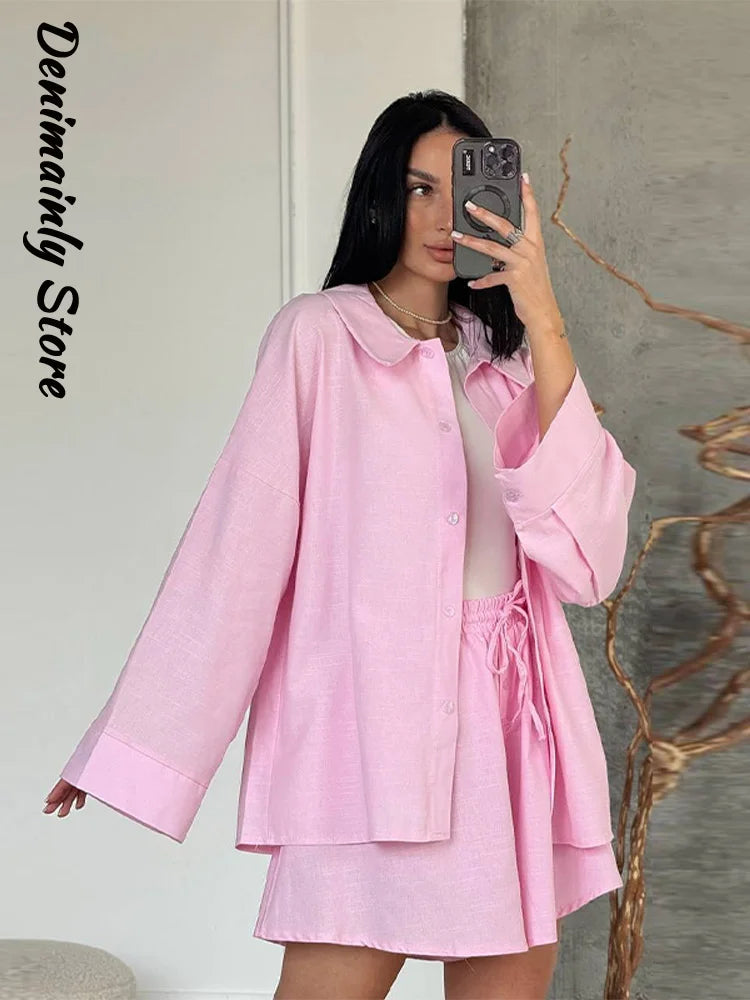 Yellows Shosrts Set - Shellss