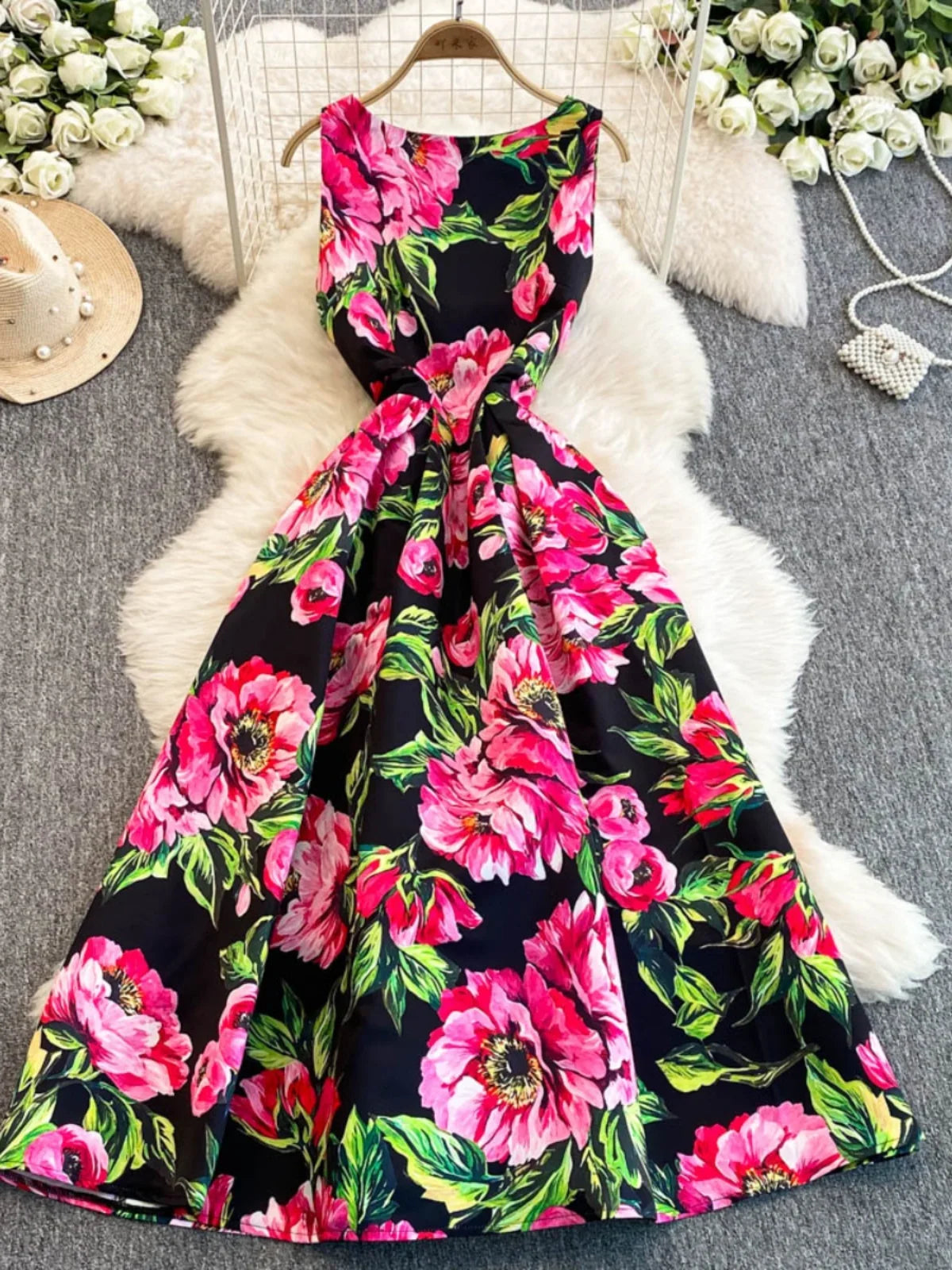 Retro Floral Elegant