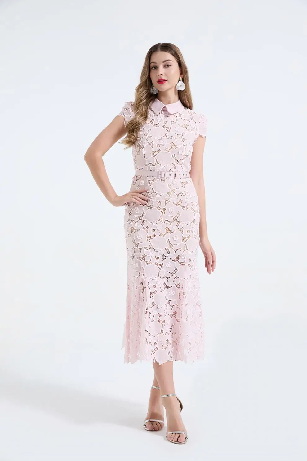 Lace Fish Tail Dress selfportarit