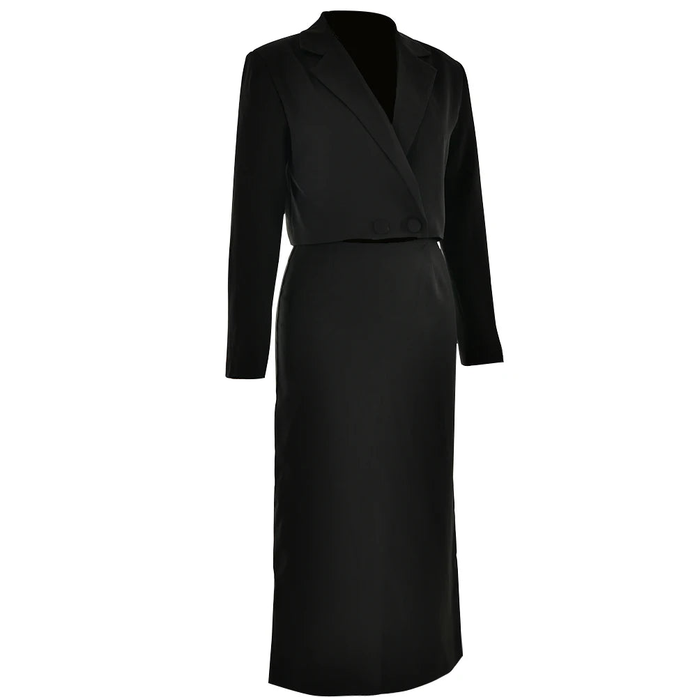 Top Mid length Skirt Party Formal