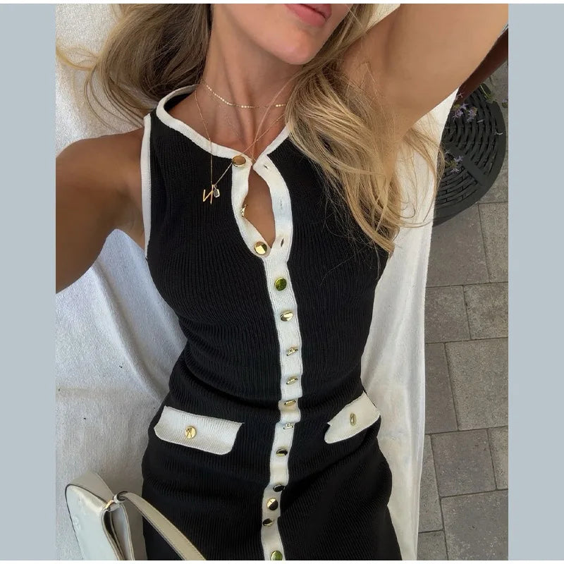 Black Knit Dresses