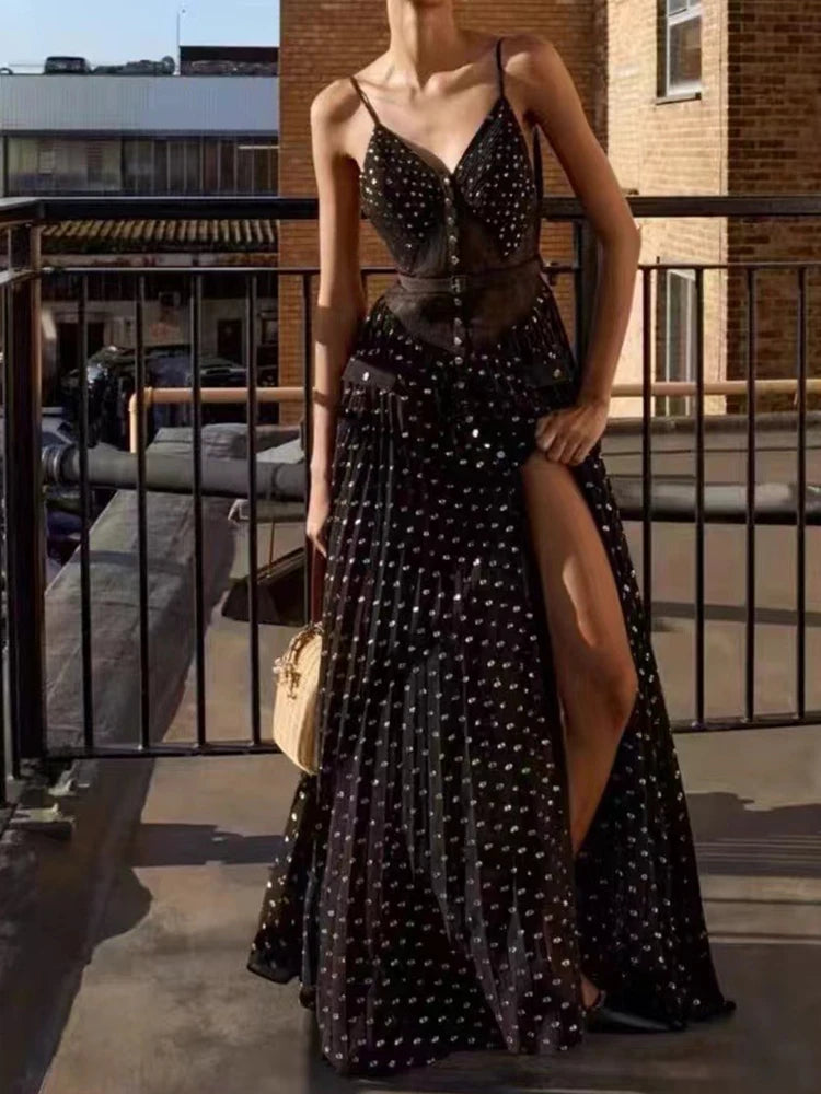 Chiffon embellished Party Dress