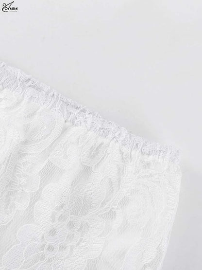 White Lace 2 Pieces Set