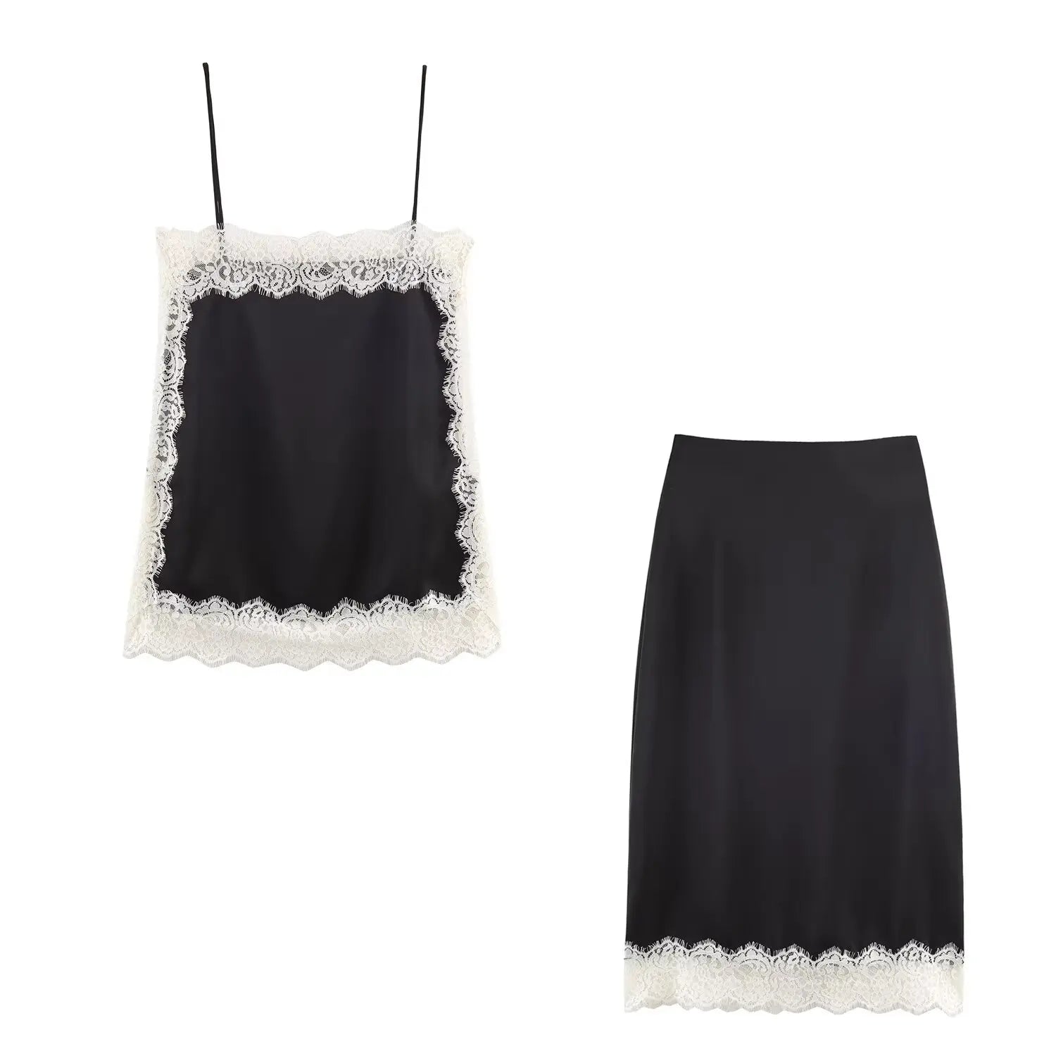 Zara Vibe Lace Top and skirts - Shellss
