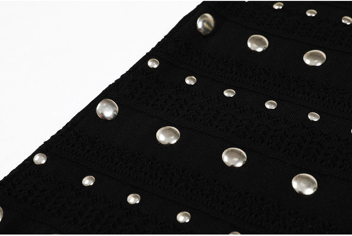 Sandro Riveted Black Dress dior