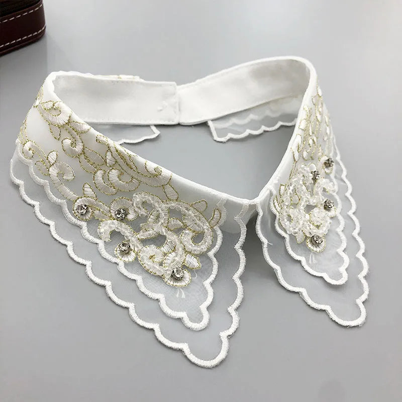 Embellished shirt collar- The royals collection