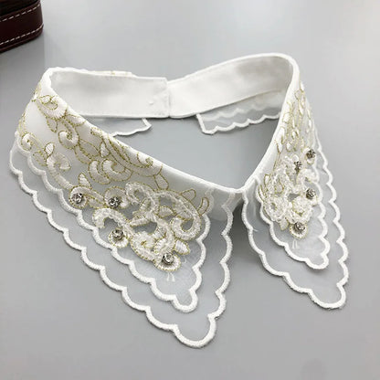 Embellished shirt collar- The royals collection