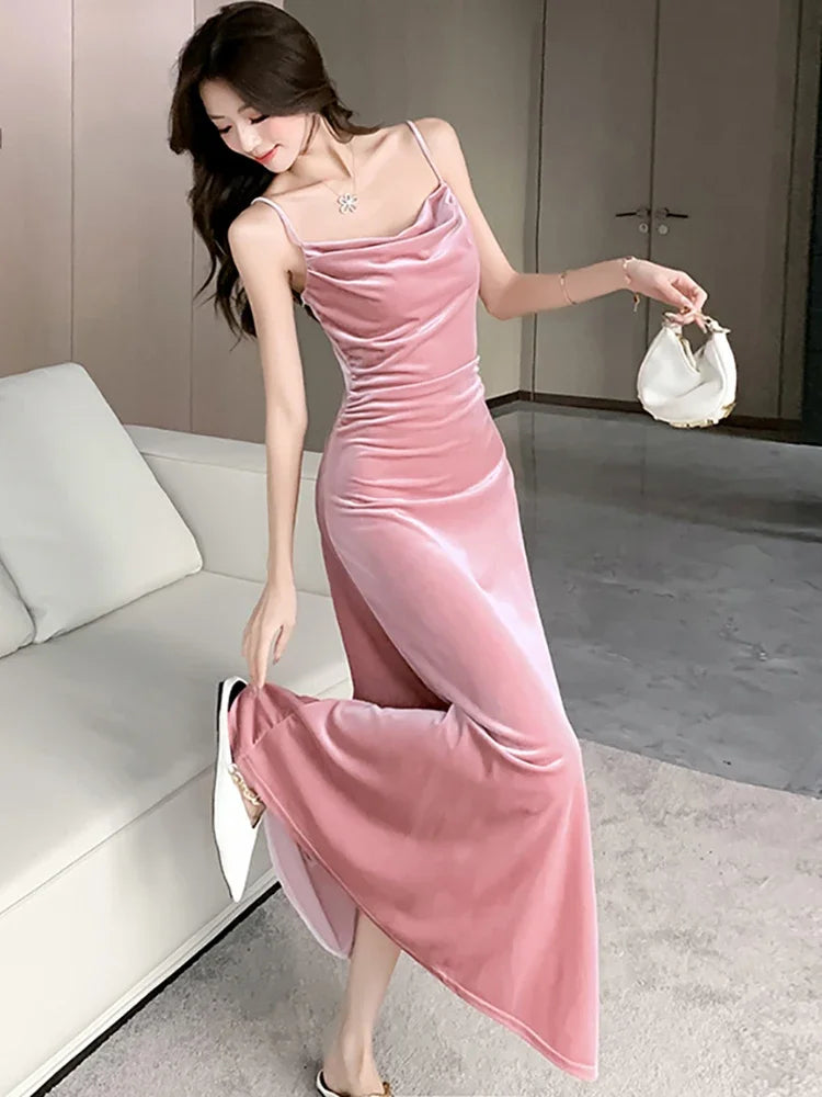 Bodycon Sling Long Dress